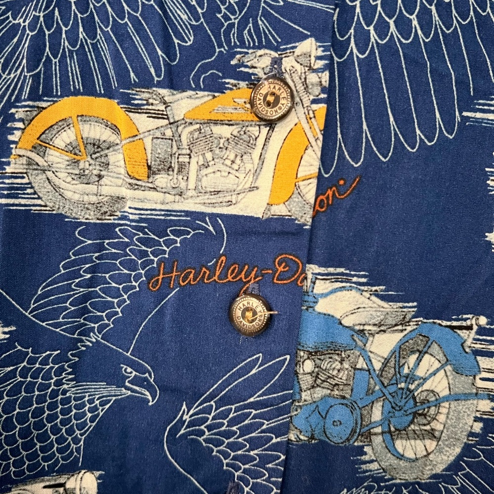 Harley‎ Davidson Button Down Shirt - image 2